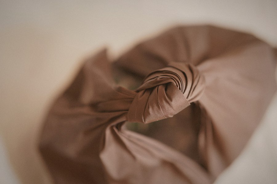 Handmade rumi. bag detail